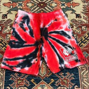 Chicago Blackhawks Youth Large Tie-Dye Cotton Shorts New with Tag!